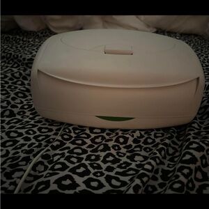 White wipe warmer
